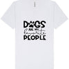 Dogs Are My Favorite People Unisex V-Neck Shirt