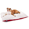 36x48 Red Rectangle Pet Dog Bed By Majestic Pet Products Large