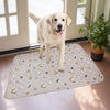 Washable Dog Urine Pad Reusable Anti Slip Pet Pee Pads Puppy Training Mat Pets Dog Cage Protective Pad winter