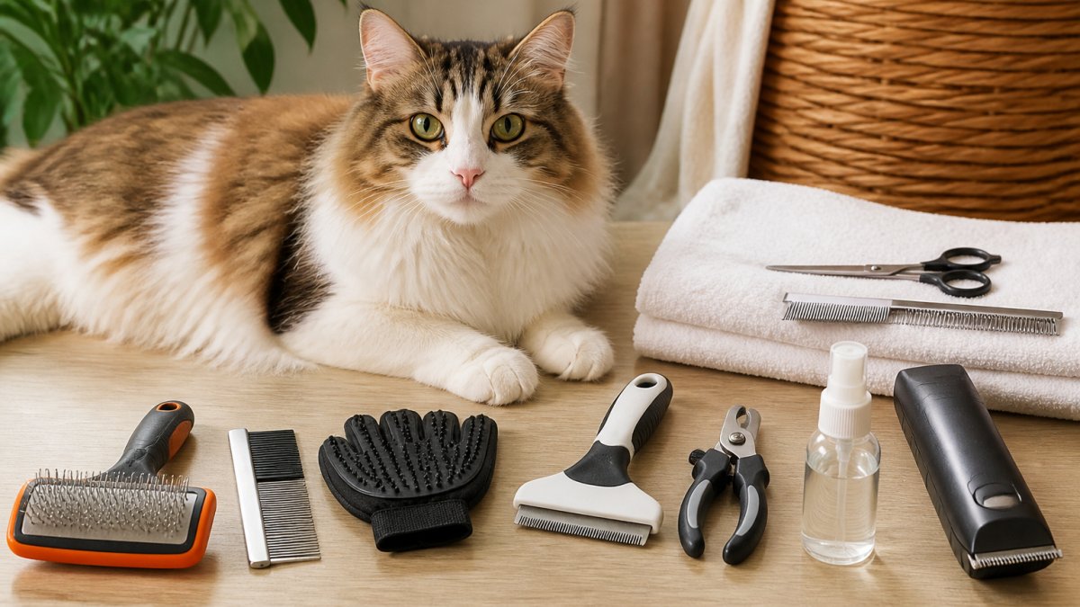 10 High Quality Cat Grooming Kits for Home & Professional Use