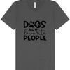 Dogs Are My Favorite People Unisex V-Neck Shirt