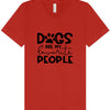 Dogs Are My Favorite People Unisex V-Neck Shirt