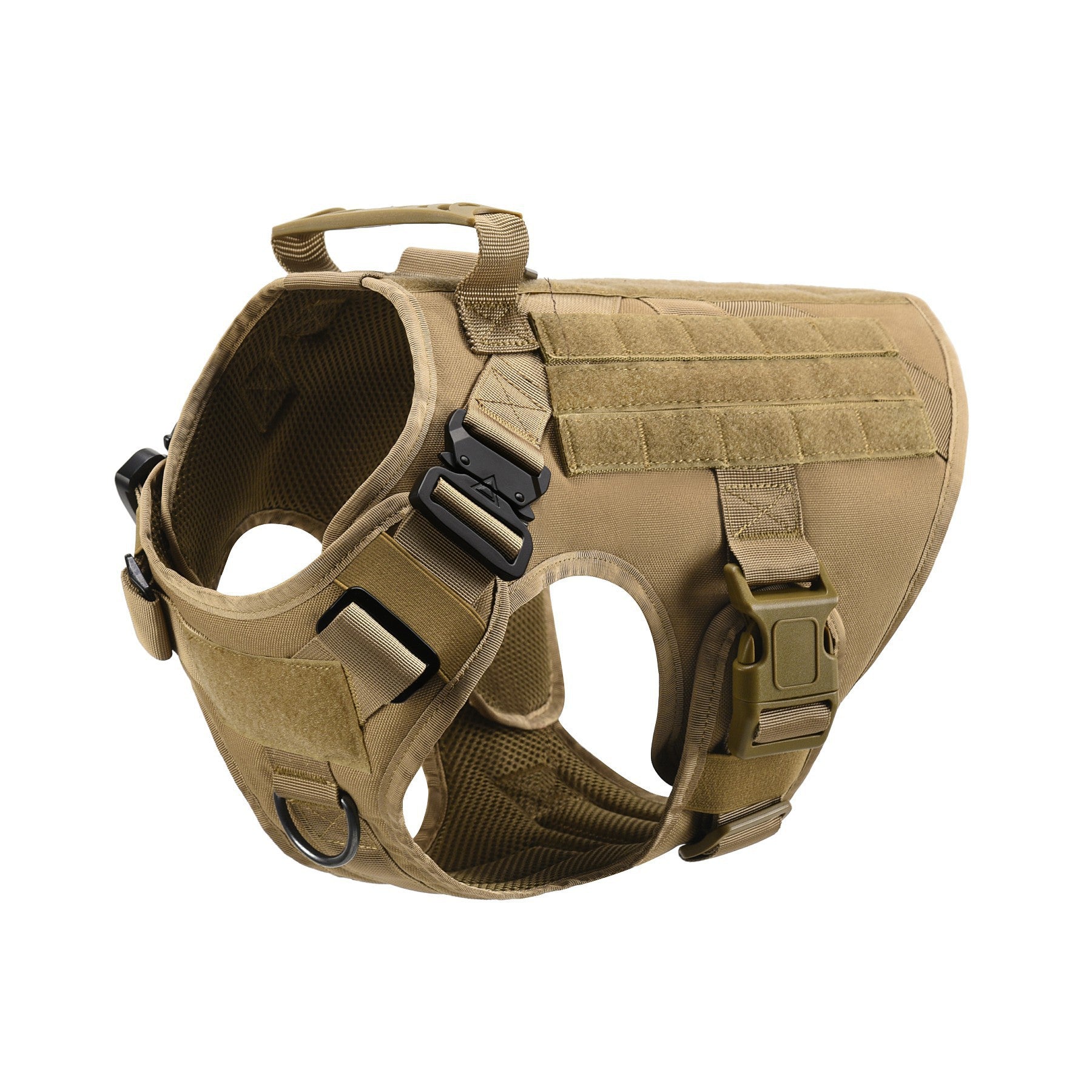 Tactical K9 Dog Harness & Leash Set – Adjustable Training Vest for All Breeds