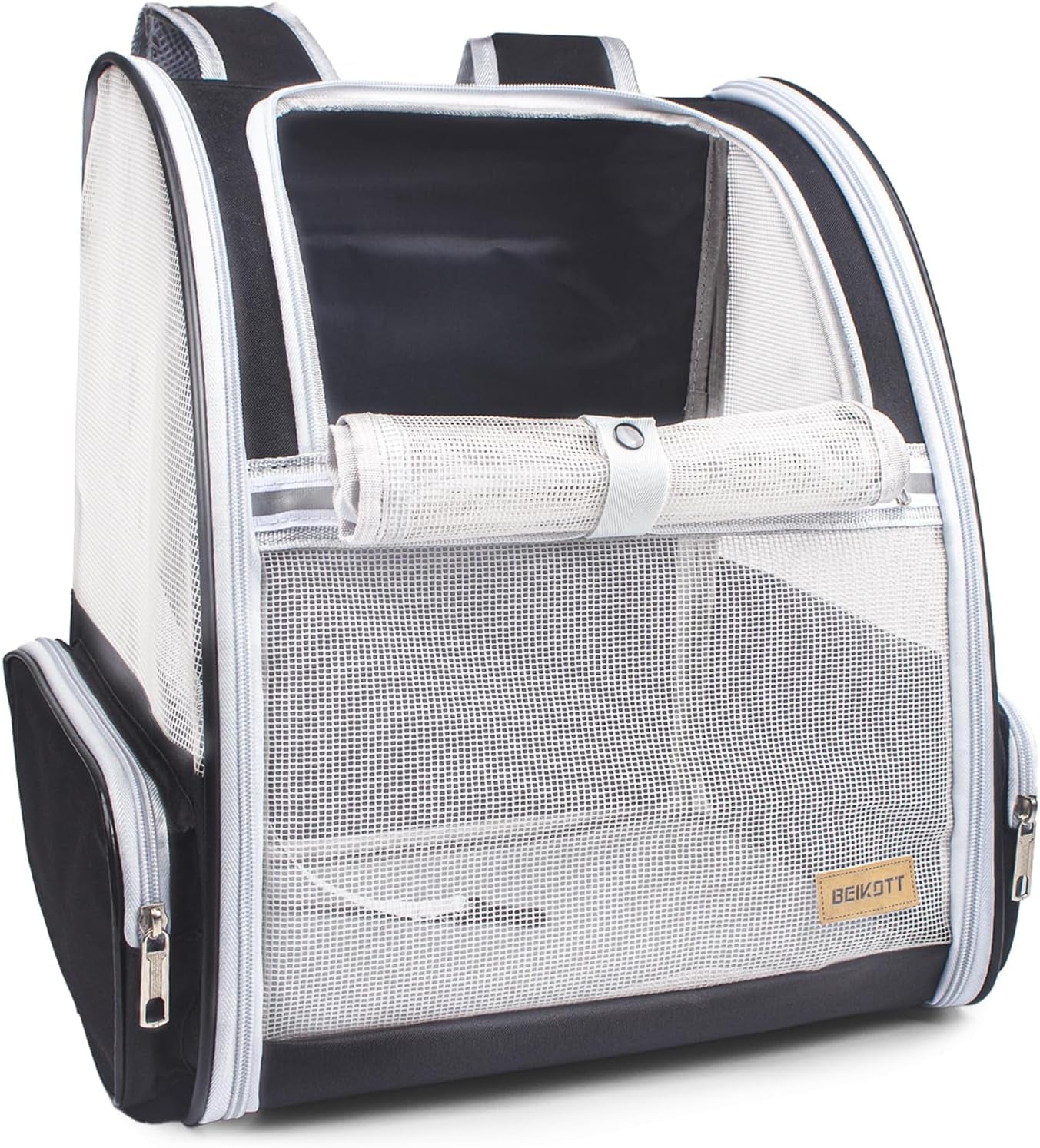 Ventilated Cat Dog Carrier Backpack for Small Pets Travel