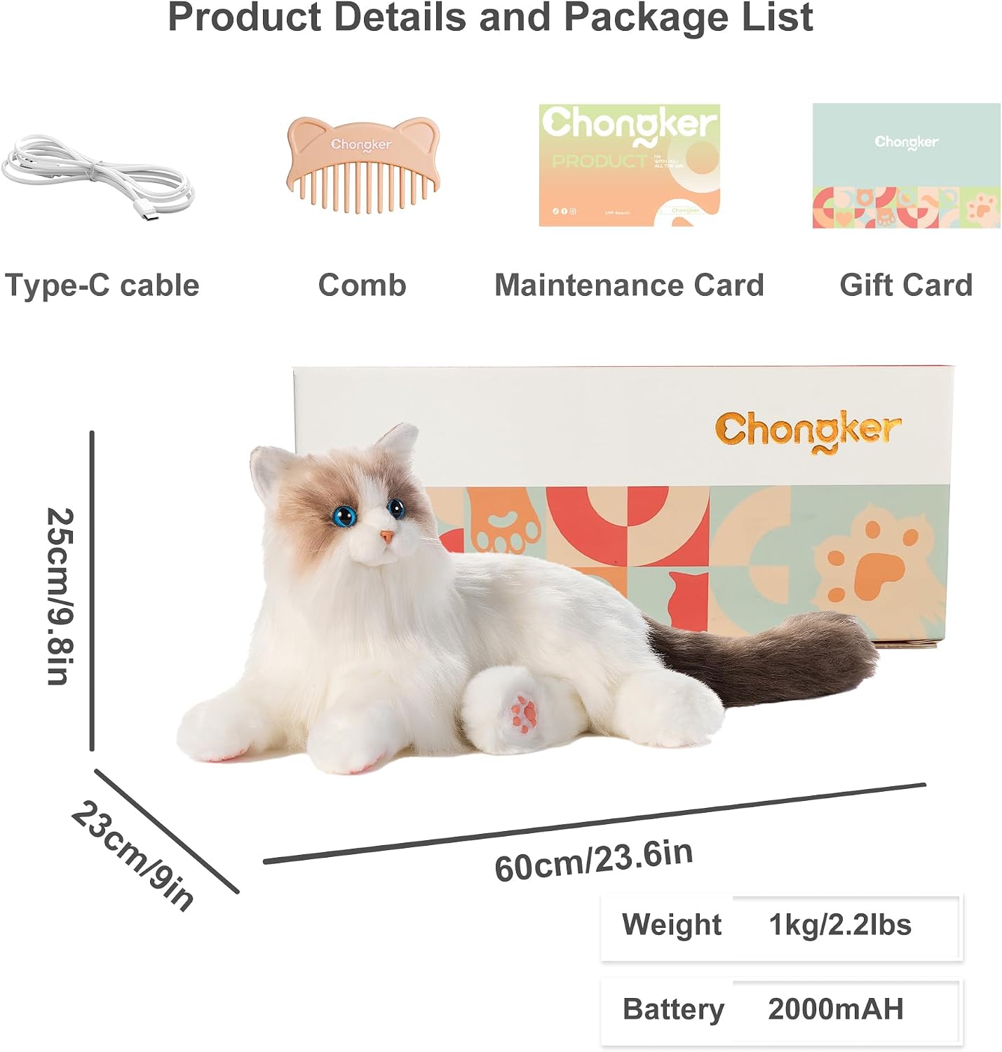 Percy Essential – Lifelike Interactive Robot Cat