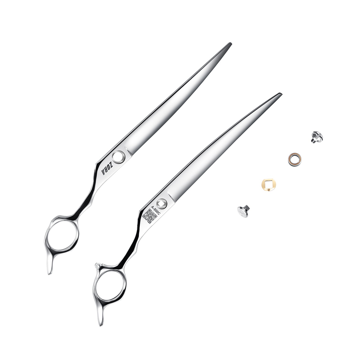 Zora Pet Grooming Curved Shear - Model A-800C
