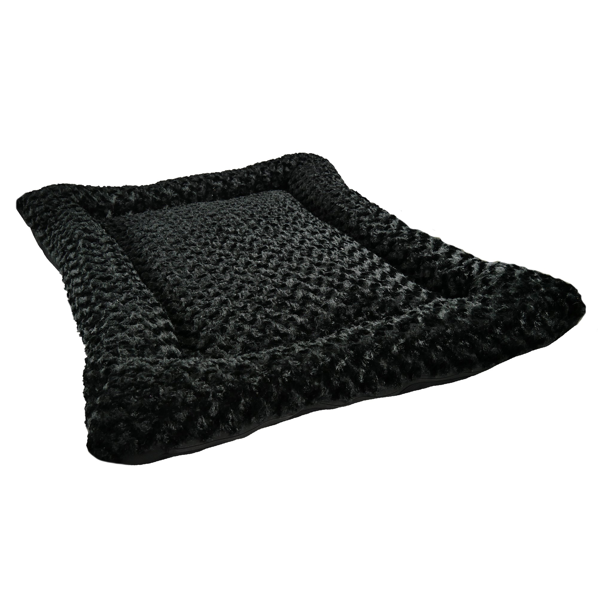 Furvana Cloud Rectangle Bolstered Dog Bed Soft Cozy Cushion