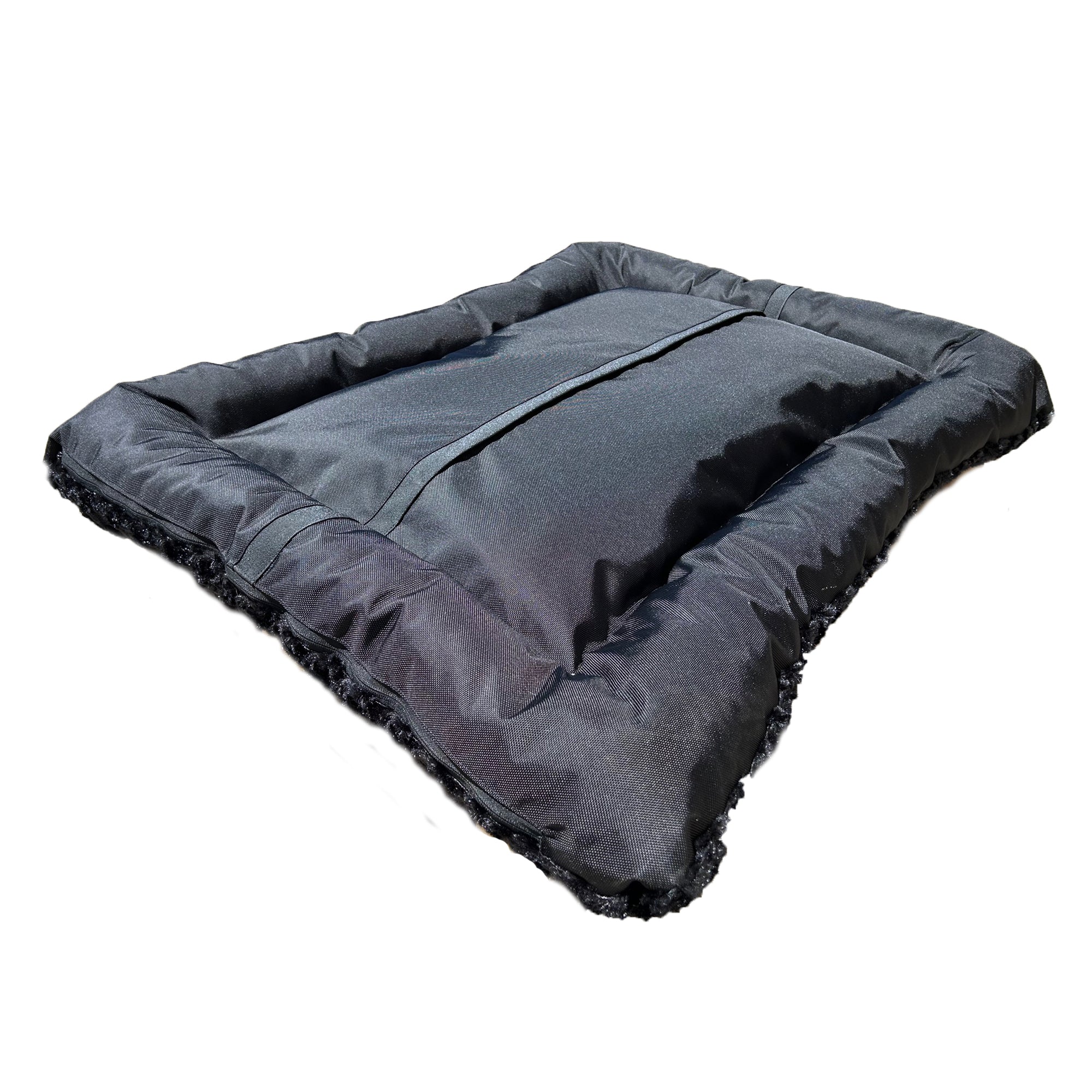 Furvana Cloud Rectangle Bolstered Dog Bed Soft Cozy Cushion