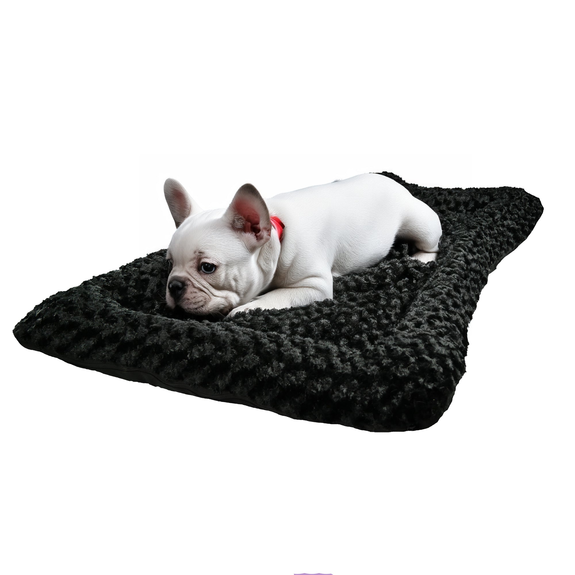 Furvana Cloud Rectangle Bolstered Dog Bed Soft Cozy Cushion