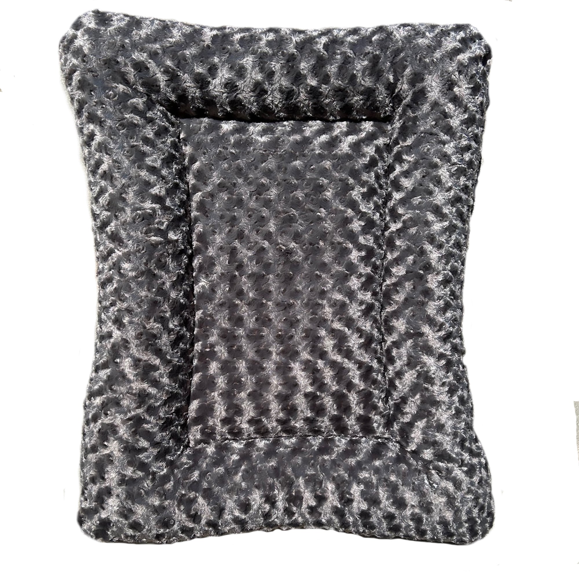 Furvana Cloud Rectangle Bolstered Dog Bed Soft Cozy Cushion