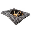 Furvana Cloud Rectangle Bolstered Dog Bed Soft Cozy Cushion