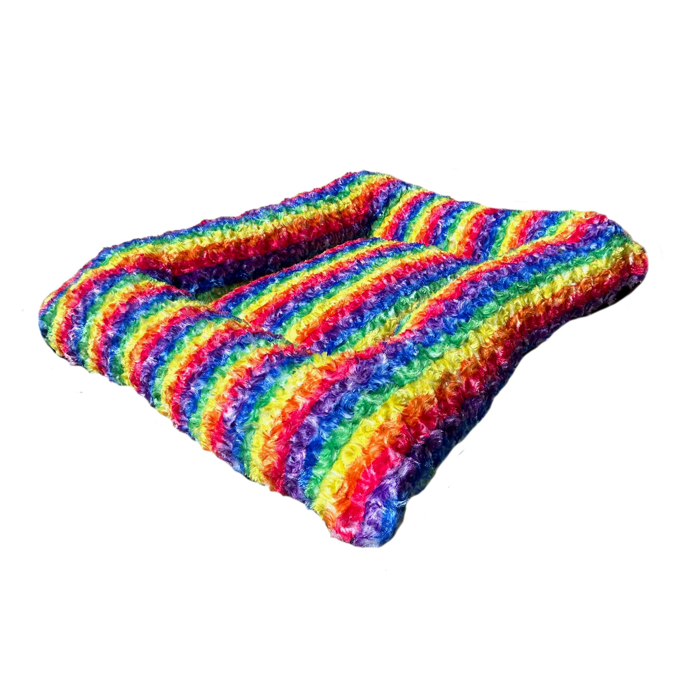 Furvana Cloud Rectangle Bolstered Dog Bed Soft Cozy Cushion