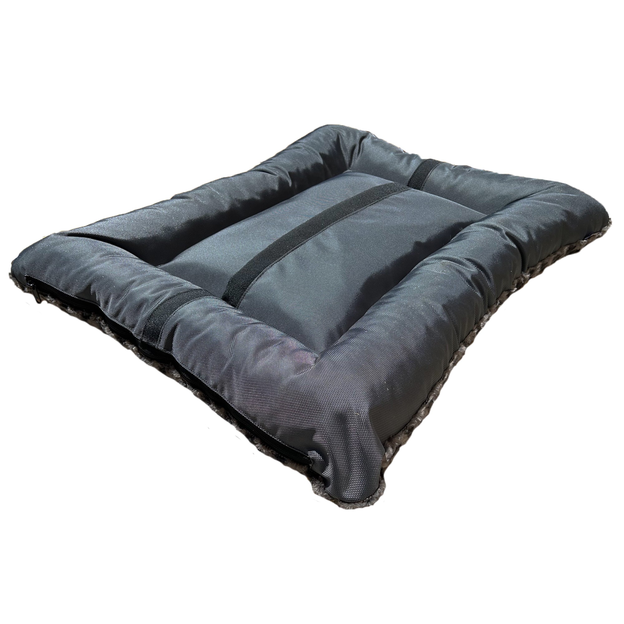 Furvana Cloud Rectangle Bolstered Dog Bed Soft Cozy Cushion