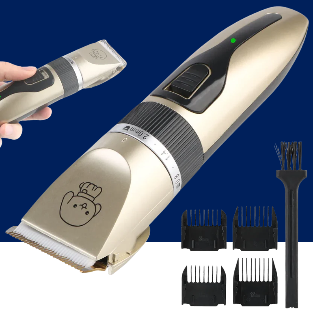 Professional Cordless Pet Hair Clipper Grooming Trimmer Set Dogs Cats