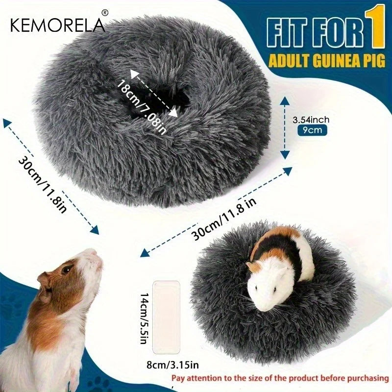 Ultra-Soft Plush Small Animal Nest Warm Hamster Sleeping Bed