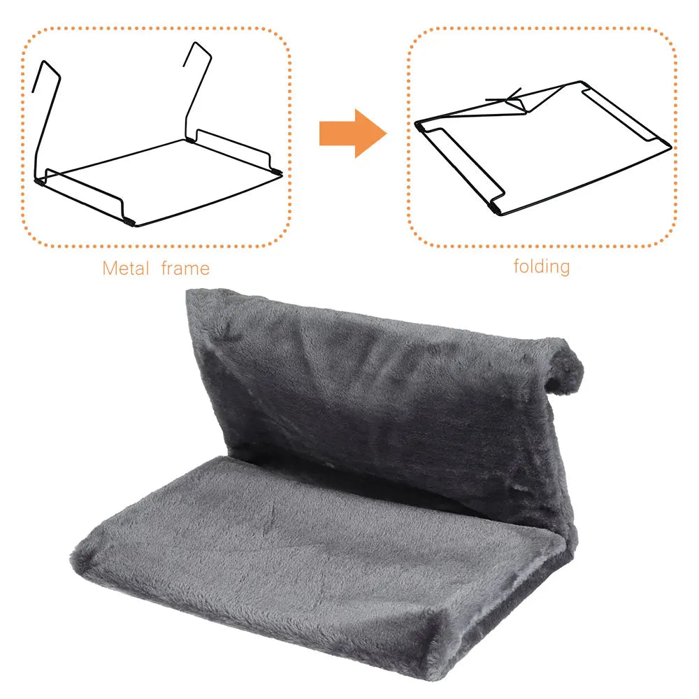 Pet Cat Radiator Hanging Bed Metal Frame Hammock Cradle