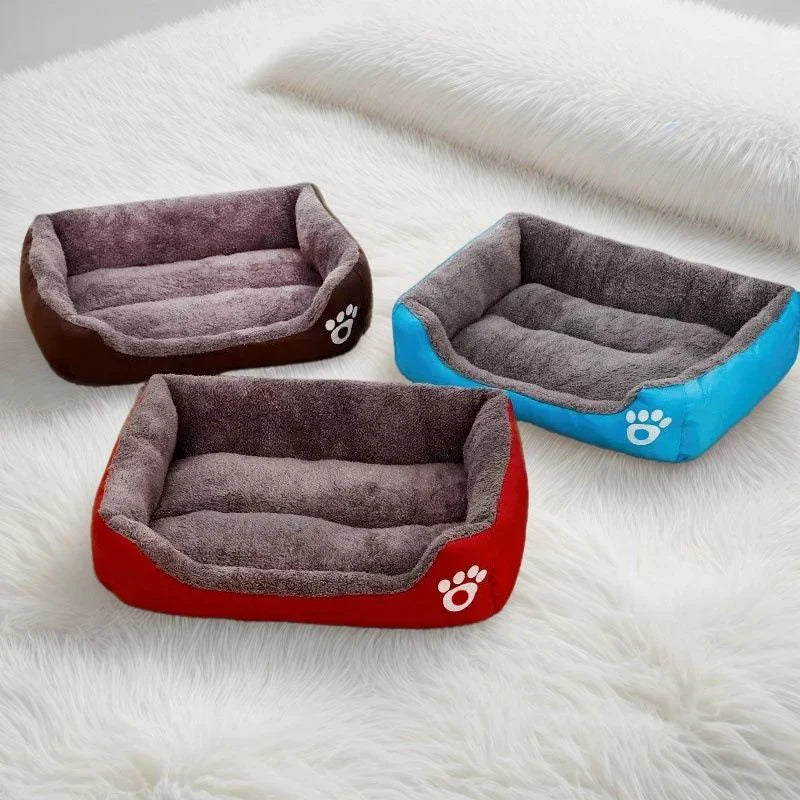 LAPLADOG Small Medium Dog Bed Cushion Luxury Pet Dogs Kennel House Puppy Cat bed 9 Colors Available Animals Supplies ZL374