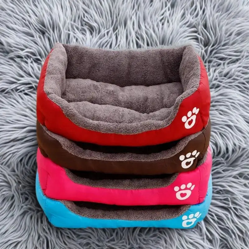 LAPLADOG Small Medium Dog Bed Cushion Luxury Pet Dogs Kennel House Puppy Cat bed 9 Colors Available Animals Supplies ZL374