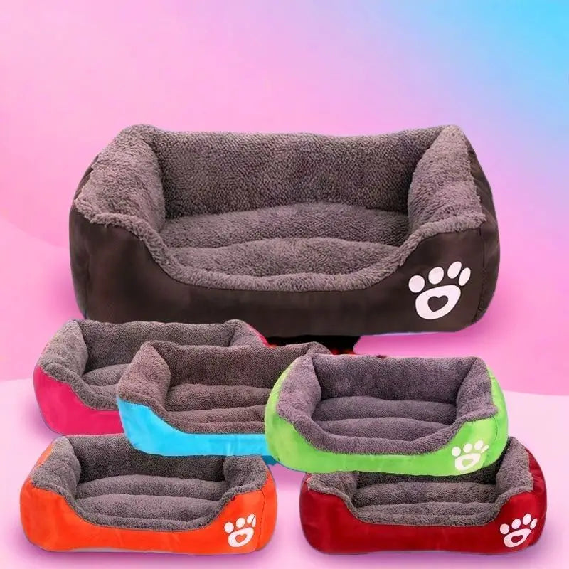 LAPLADOG Small Medium Dog Bed Cushion Luxury Pet Dogs Kennel House Puppy Cat bed 9 Colors Available Animals Supplies ZL374