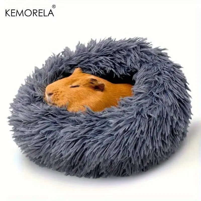 Ultra-Soft Plush Small Animal Nest Warm Hamster Sleeping Bed