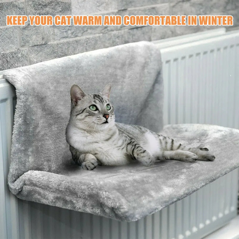 Pet Cat Radiator Hanging Bed Metal Frame Hammock Cradle