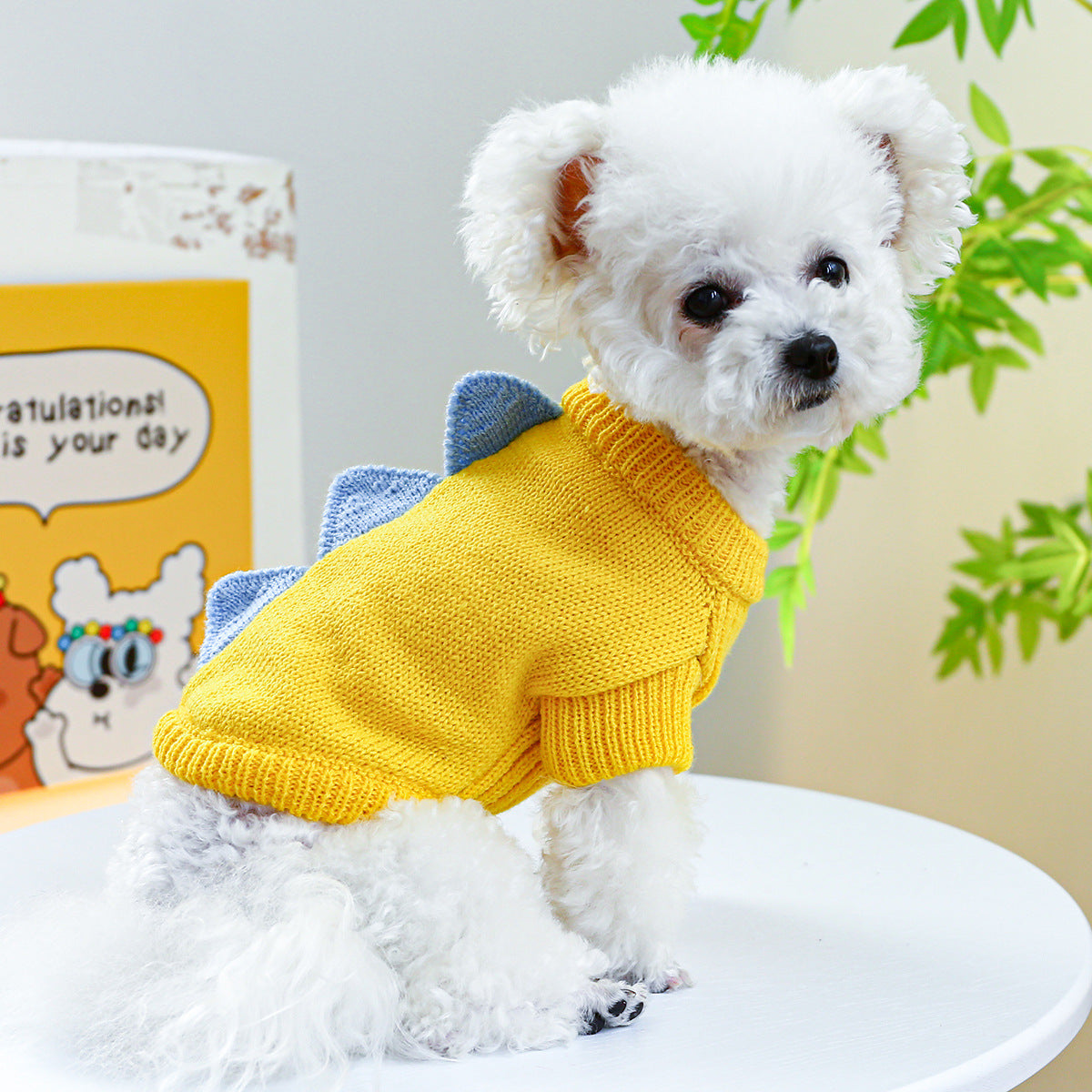 Pet Ring Dog Clothes Warm, Comfortable And Cute