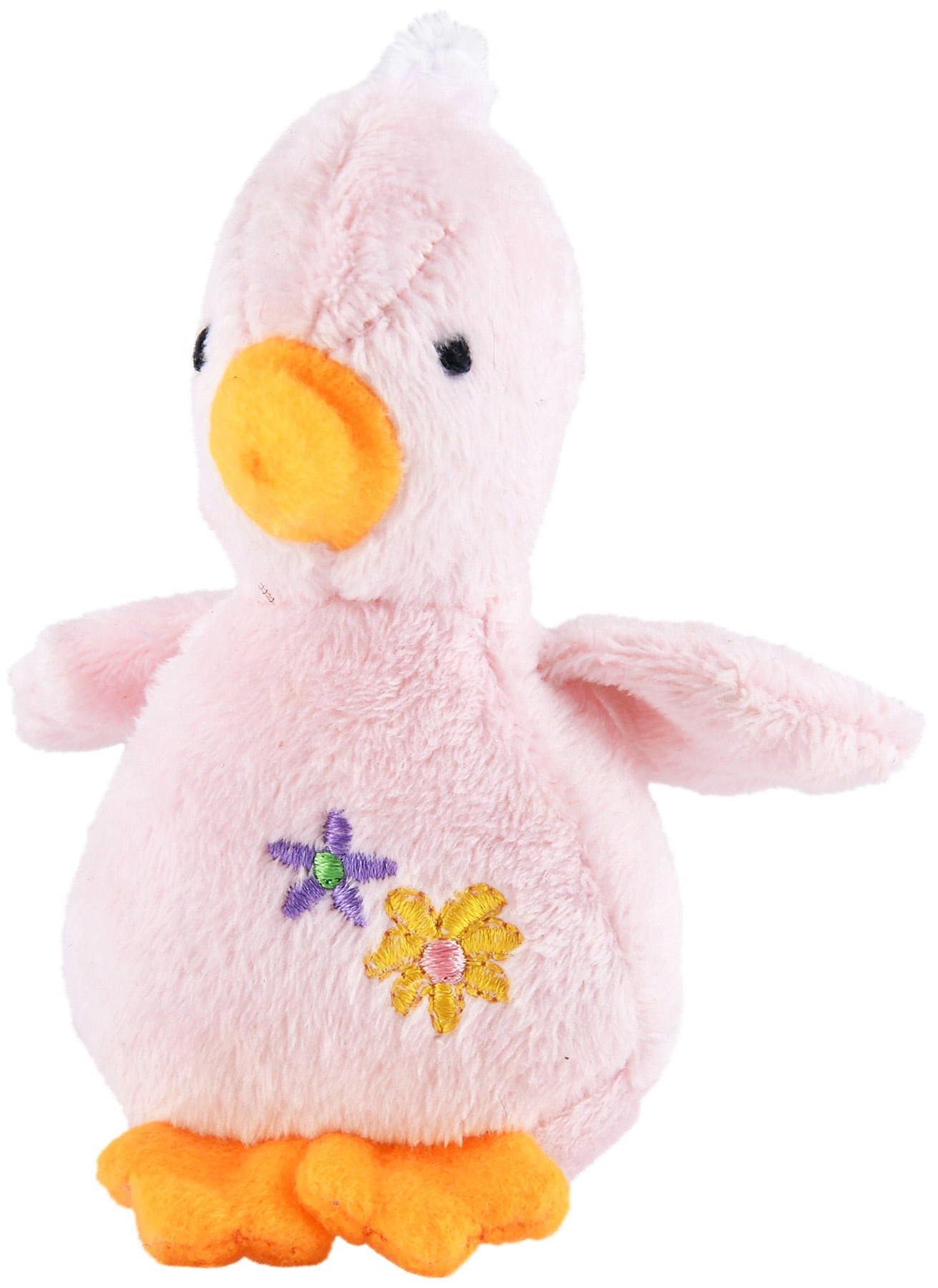 Jeffers 4" Baby Duck Plush Squeaker Dog Toys