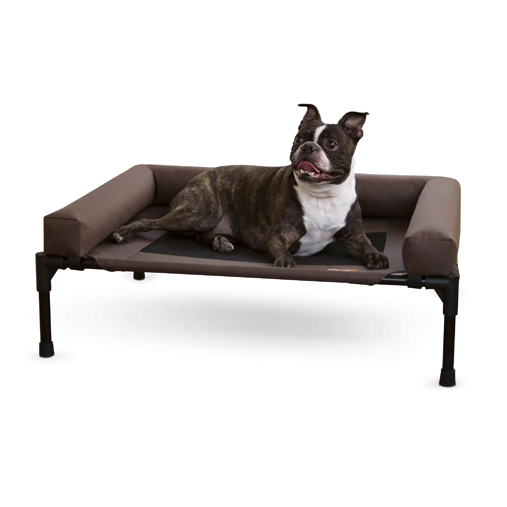 K&H Original Bolster Elevated Pet Cot Bed for Dogs Cats