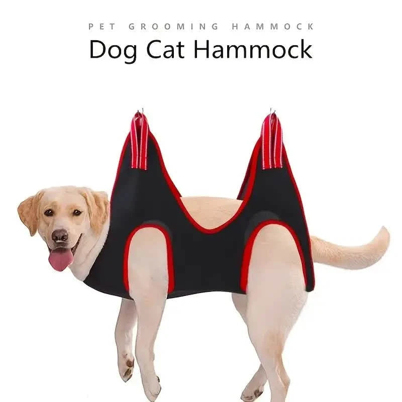 Pet Grooming Hammock for Dogs Cats Nail Clipping Bathing Care