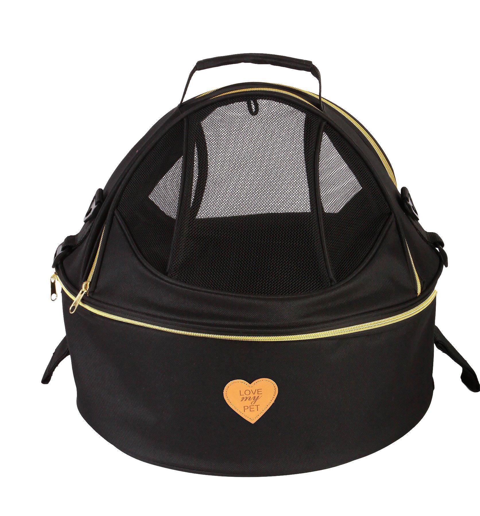 Air-Venture Airline Approved Panoramic Circular Travel Pet Dog Carrier