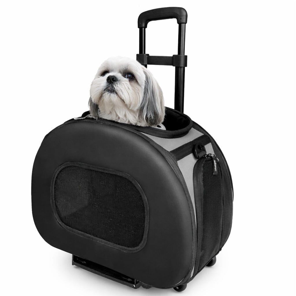 Final Destination Airline Approved 2-in-1 Wheeled Pet Carrier Crate