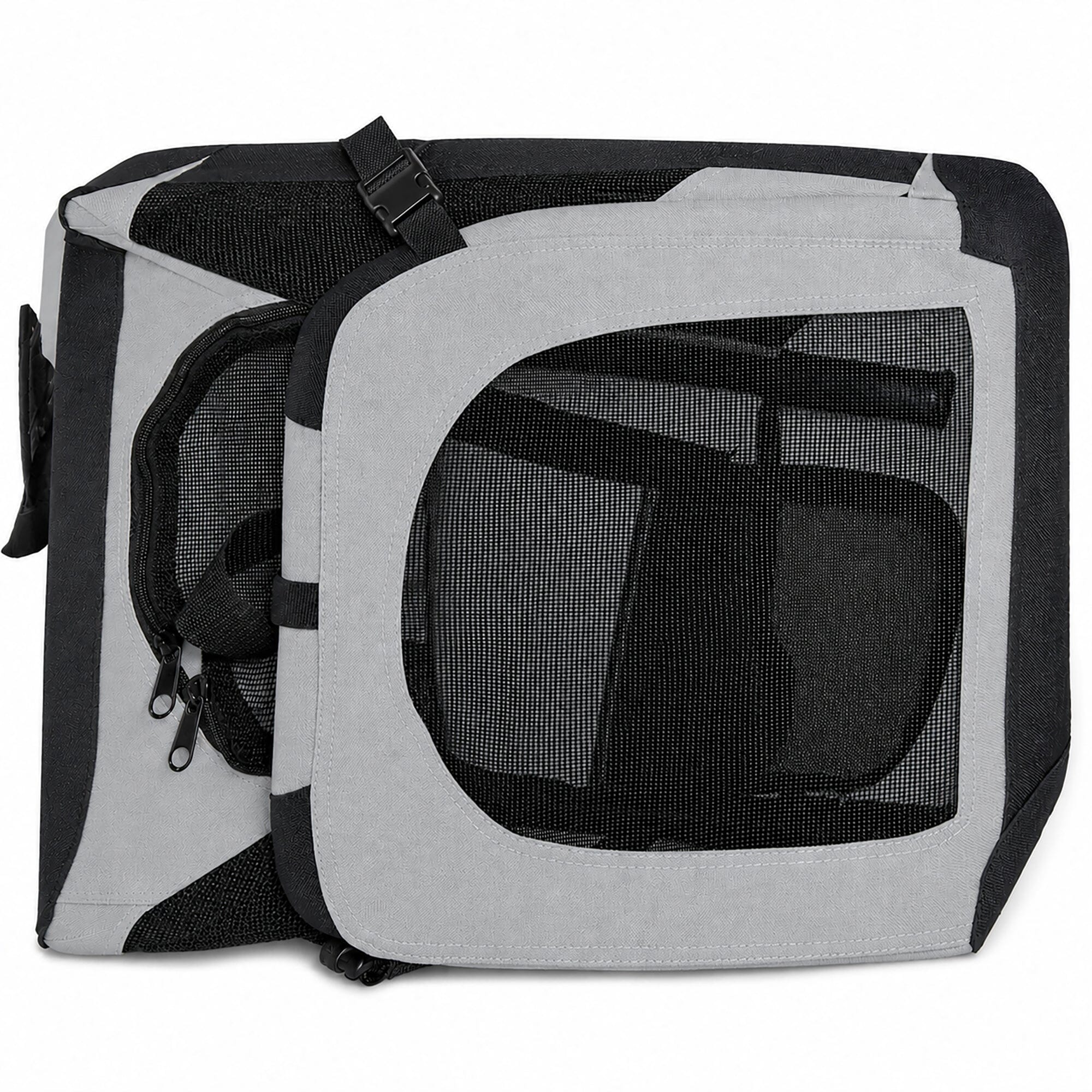 Hounda Accordion Collapsible Expandable Soft Pet Dog Crate