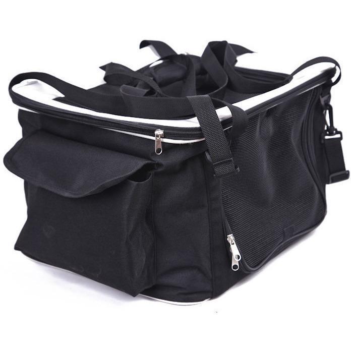Lightweight Collapsible Wire Folding Pet Dog Car Seat Carrier